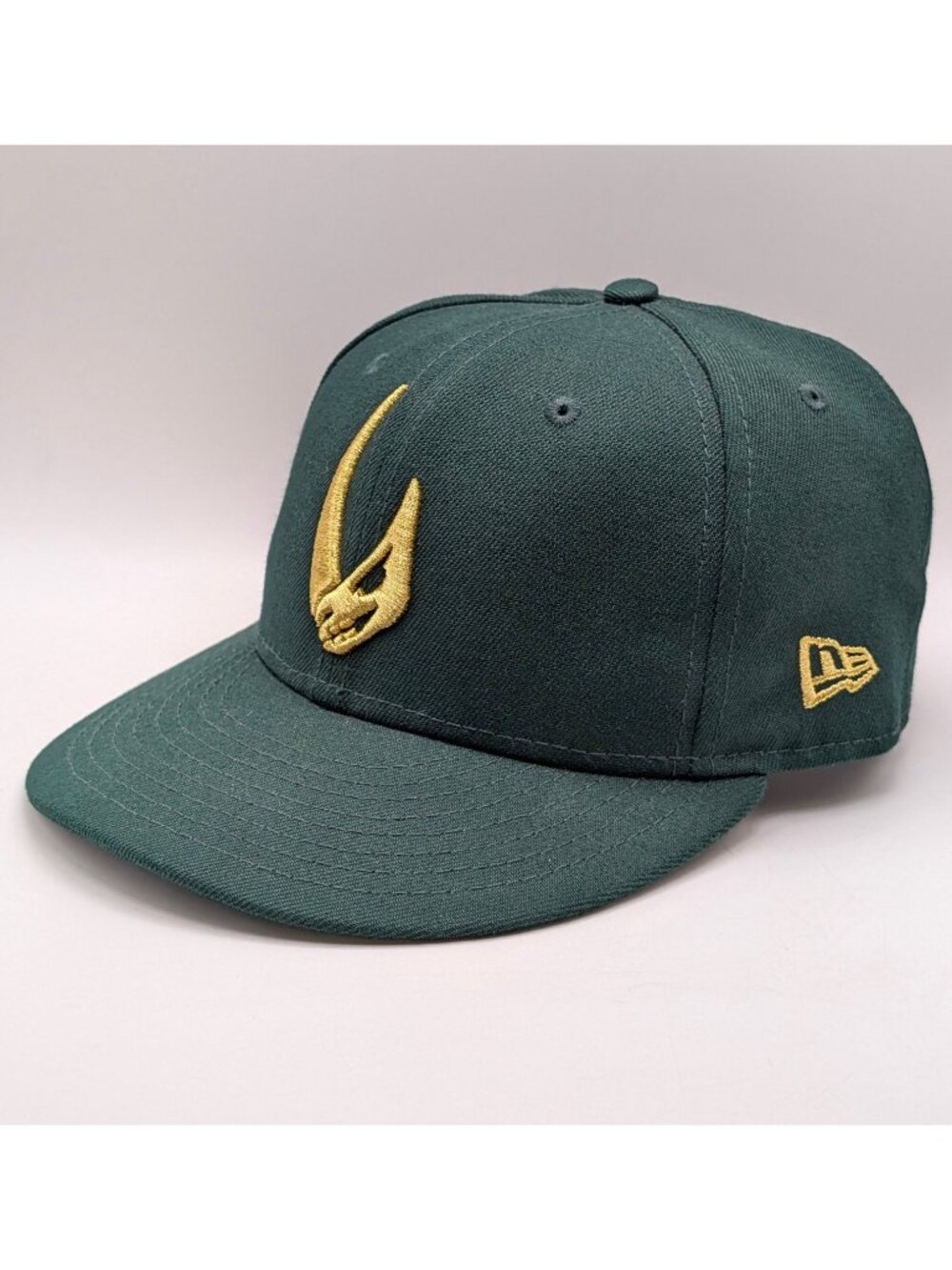 Star Wars The Mandalorian New Era 59fifty Hat Green Gold Mudhorn Size 7 1/4 Cap